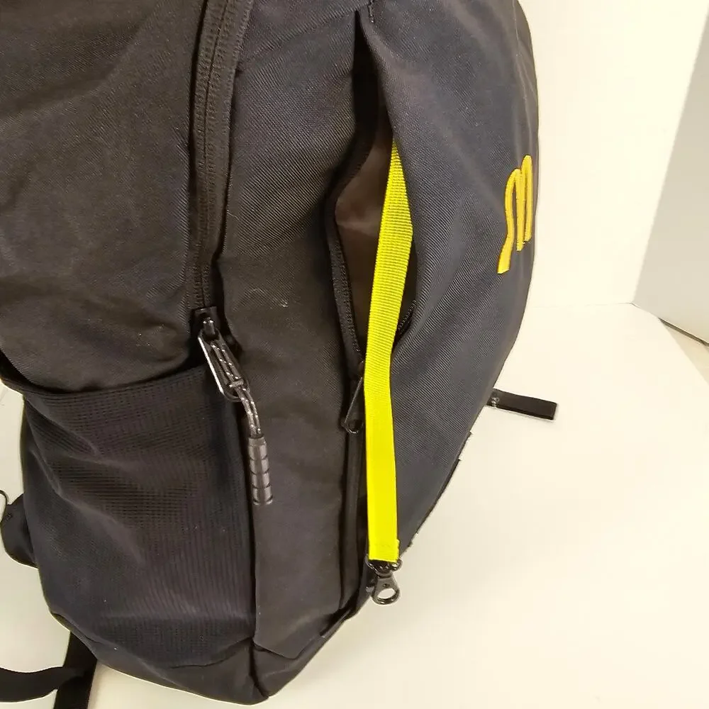 Timbuk2 McDonald’s Black Backpack Laptop School Travel Bag Yellow Logo 17x12x5